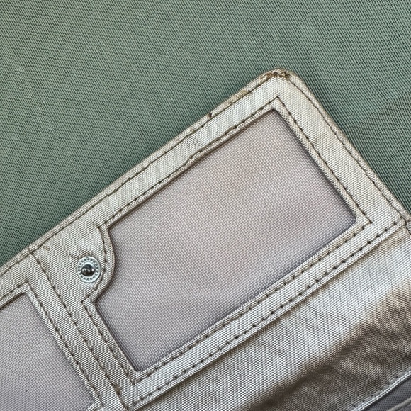 Kipling Metallic Gold Wristlet Wallet - Picture 6 of 15